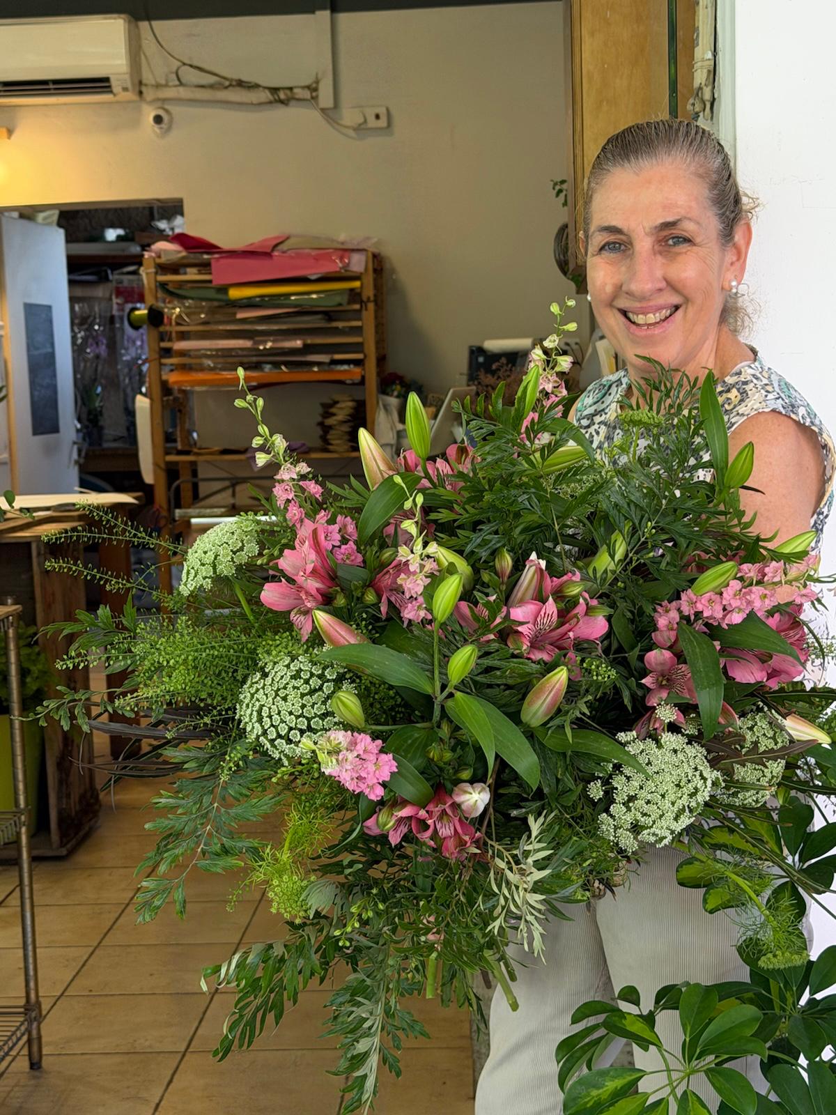 נורית, מייסדת גבעולים ומנחת הסדנה